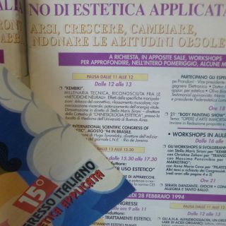 1994- Febbraio    15  Congresso LNE. Milano. Italy. Primera conferencia